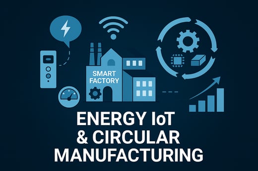 a smart factory with